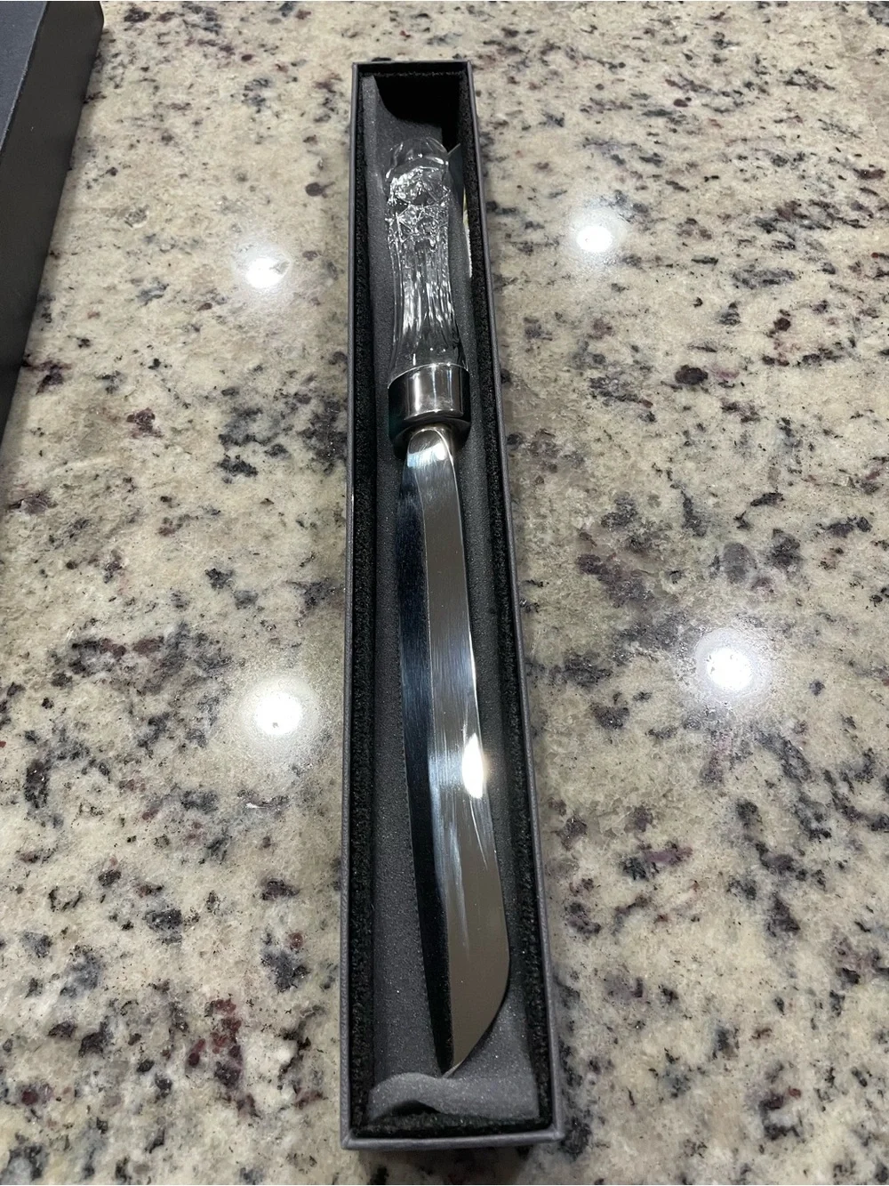 Waterford Lismore Crystal Bridal knife.